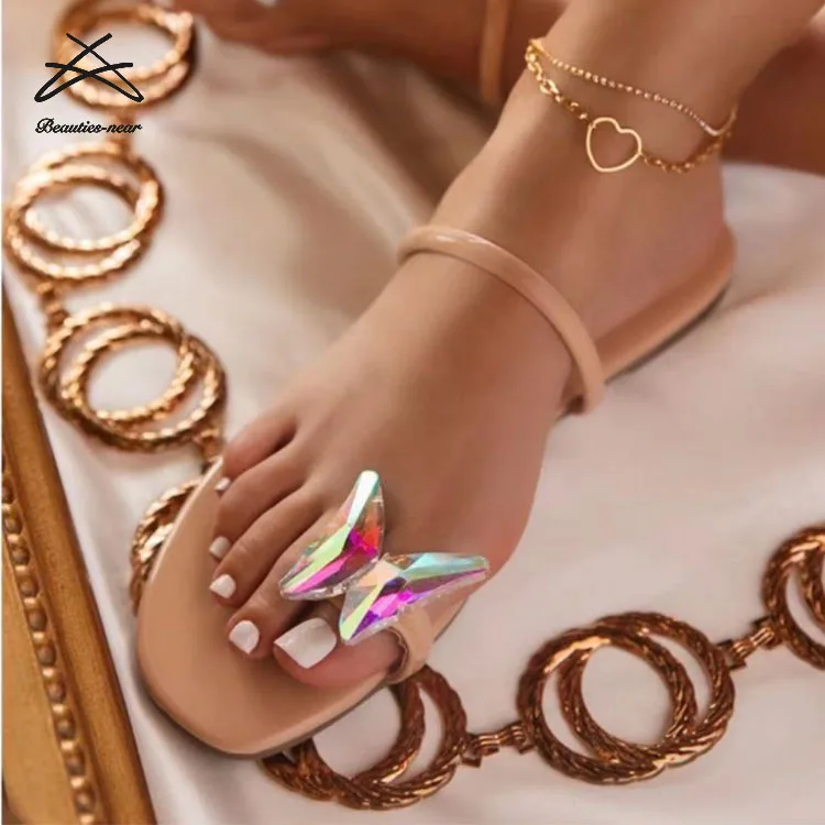 Wholesale women fashion summer flat shoes butterfly toe women's slippers slide sandal lady slipper shoes
Wholesale women fashion summer flat shoes butterfly toe women's slippers slide sandal lady slipper shoes
