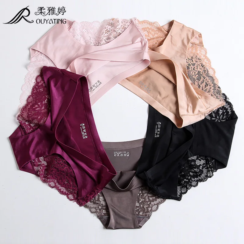 OEM Free Sample Women's Nylon Spandex Silky Ladies Sexy Underwear Lace Seamless Panties
OEM Free Sample Women's Nylon Spandex Silky Ladies Sexy Underwear Lace Seamless Panties