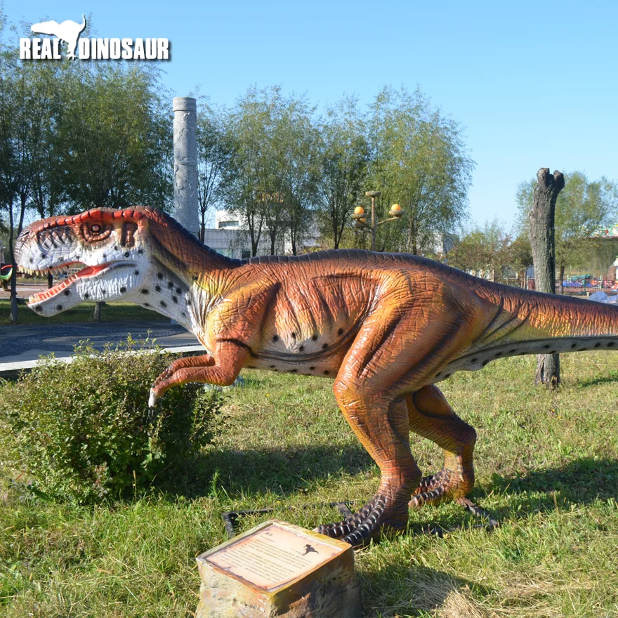 High Simulation Animatronic Dinosaur T-Rex For Theme Park, Simulation colors
High Simulation Animatronic Dinosaur T-Rex For Theme Park, Simulation colors