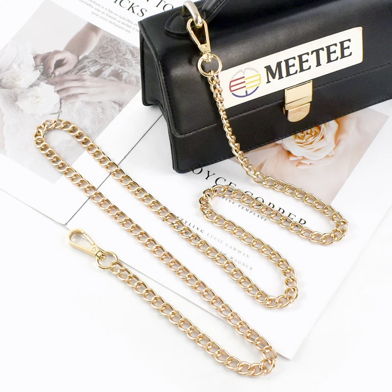 MeeTee B-C052 Fashion Bag DIY Hardware Accessories High Quality Custom Alloy Gold Chain for Handbag Purse Handle Strap
MeeTee B-C052 Fashion Bag DIY Hardware Accessories High Quality Custom Alloy Gold Chain for Handbag Purse Handle Strap