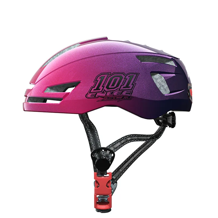 ENLEE Smart Rear Light Bicycle Helmet Lightweight Road Cycling Helmet With Light, Pink silver white red blue
ENLEE Smart Rear Light Bicycle Helmet Lightweight Road Cycling Helmet With Light, Pink silver white red blue