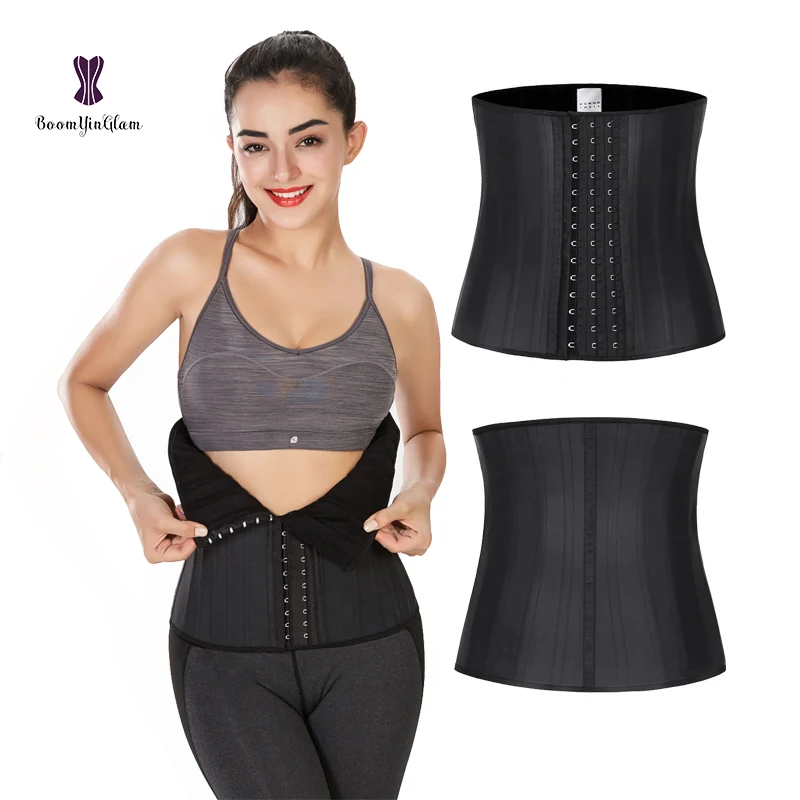 11.6inch height Glossy Latex Waist Trainer 25 Steel Waist Abdomen Slimming Shapewear
11.6inch height Glossy Latex Waist Trainer 25 Steel Waist Abdomen Slimming Shapewear