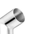 Steel Stainless Steel Mirror Welding Tee With Equal Diameter And Reducing Diameter