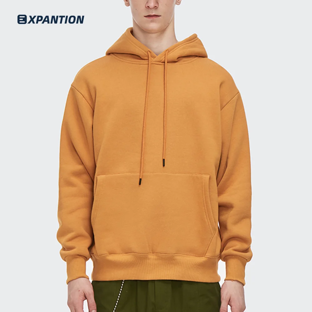 plain yellow sweatshirt