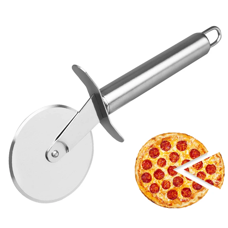 Wholesale high quality stainless steel bicycle pizza cutter wheel rocker Professional Stainless Steel Pizza Knife, Silver
Wholesale high quality stainless steel bicycle pizza cutter wheel rocker Professional Stainless Steel Pizza Knife, Silver