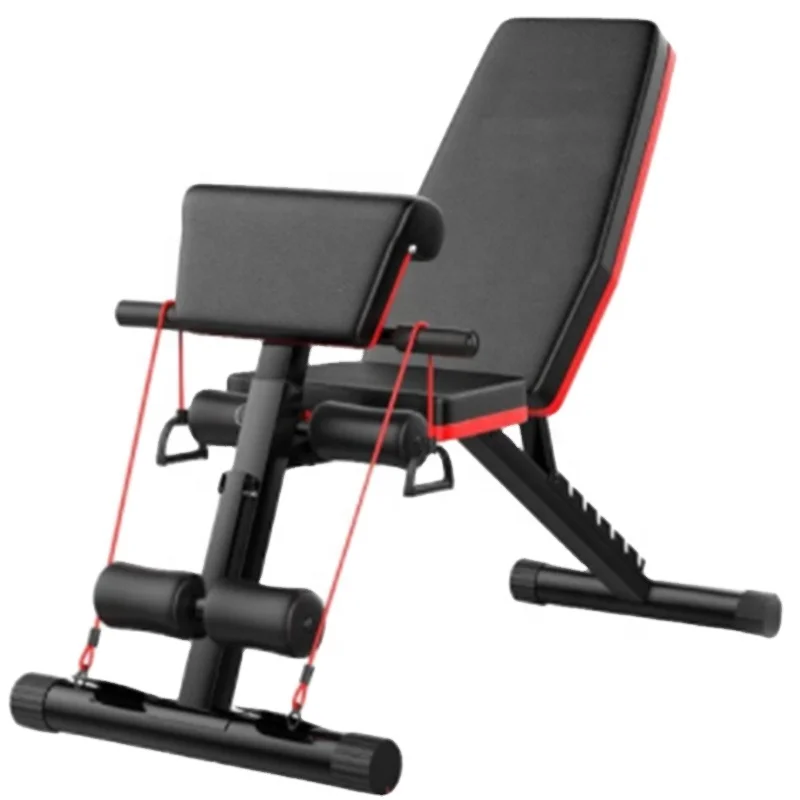 Multi function chest training folding chairpress flat bench gym fitness exercise adjustable Foldable dumbbel, Red with black
Multi function chest training folding chairpress flat bench gym fitness exercise adjustable Foldable dumbbel, Red with black