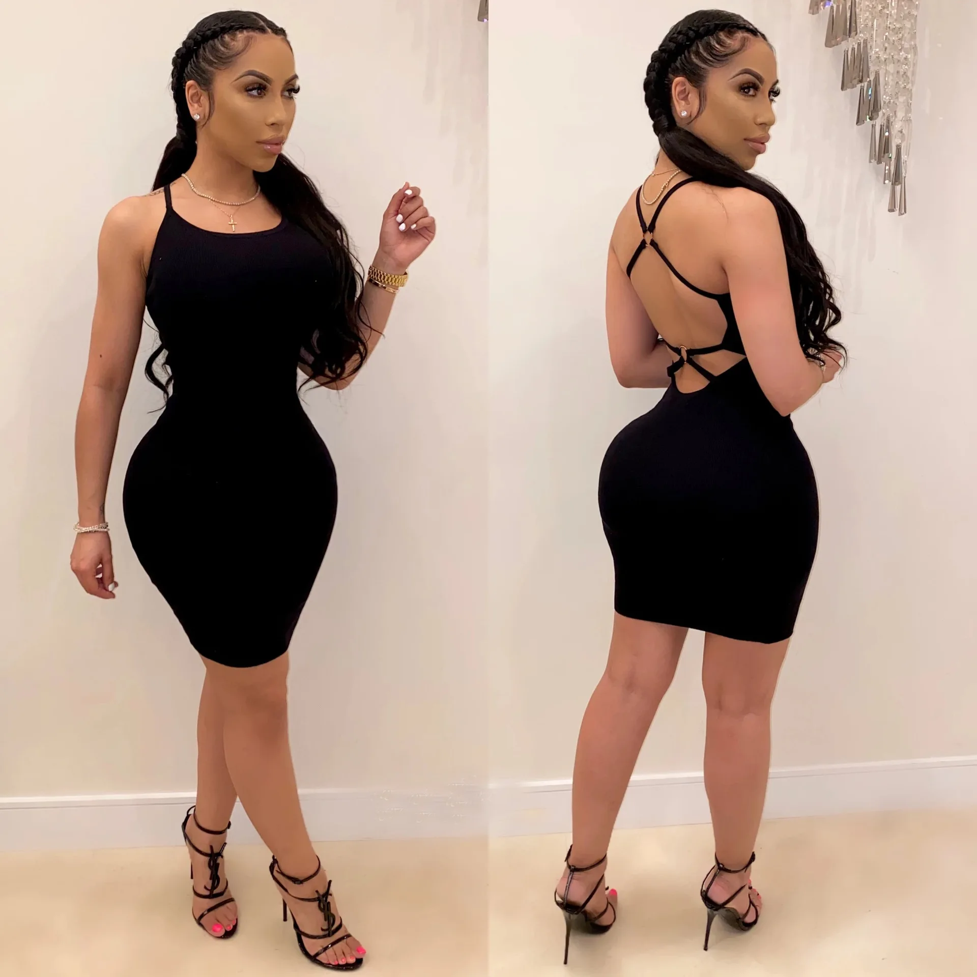 2021 New Arrivals Plus Size women clothing sexy Hot style sexy backless sheath sun dresses for women
2021 New Arrivals Plus Size women clothing sexy Hot style sexy backless sheath sun dresses for women