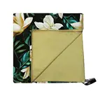 microfiber double side printed suede quick dry beach travel towel unifi certificated recycled bottle towel