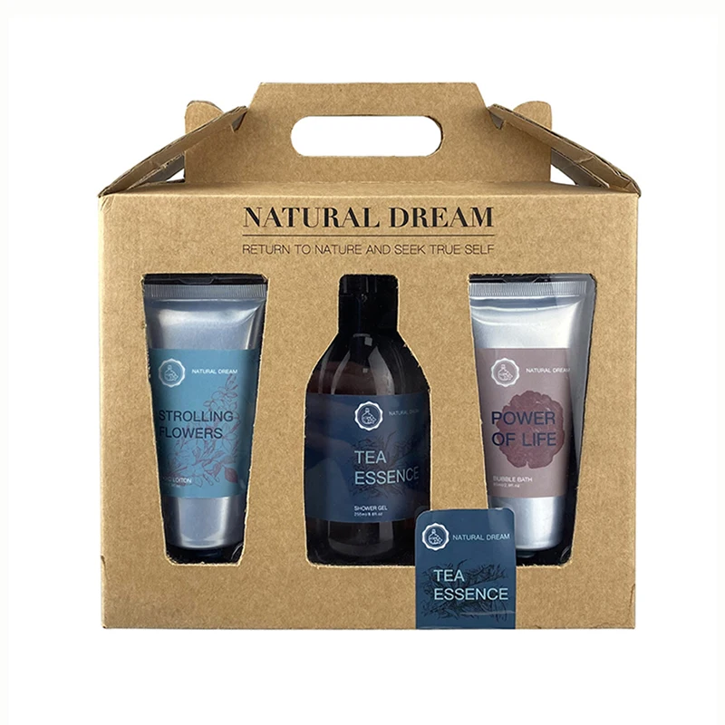 wholesale custom bath and body care gift set