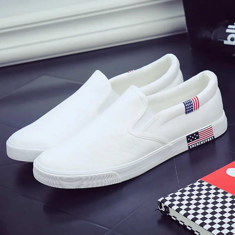Wholesale Fashion Trend Vulcanized Unisex White And Black Slip On Canvas Shoes Sneakers For Men And Women, White, black, blue
Wholesale Fashion Trend Vulcanized Unisex White And Black Slip On Canvas Shoes Sneakers For Men And Women, White, black, blue