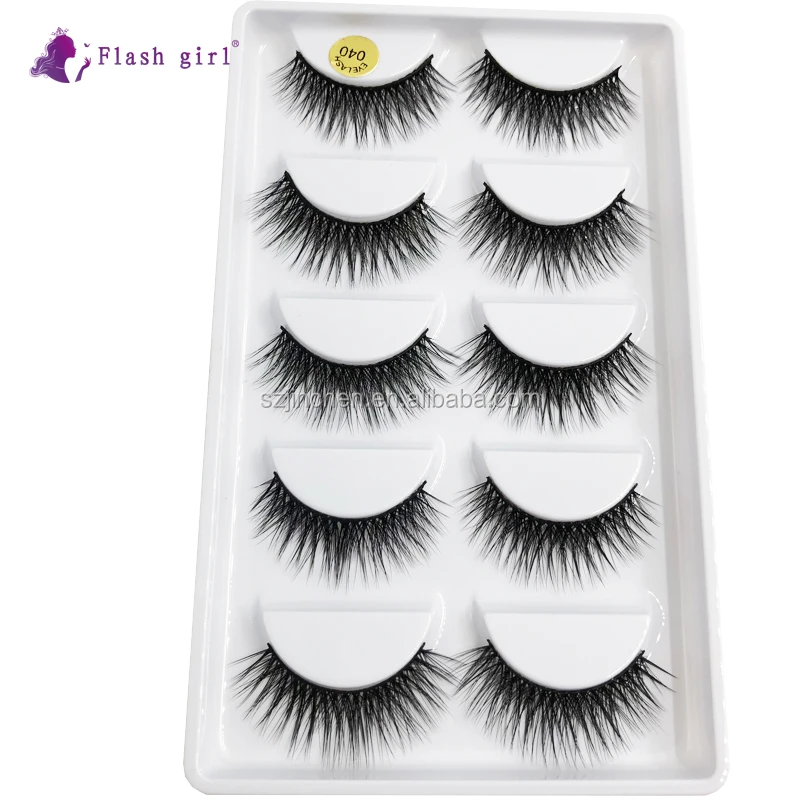 Flash girl 040 100% handmade 5pais 3D mink Eyelashes comfort and soft false Eyelashes, Black color
Flash girl 040 100% handmade 5pais 3D mink Eyelashes comfort and soft false Eyelashes, Black color