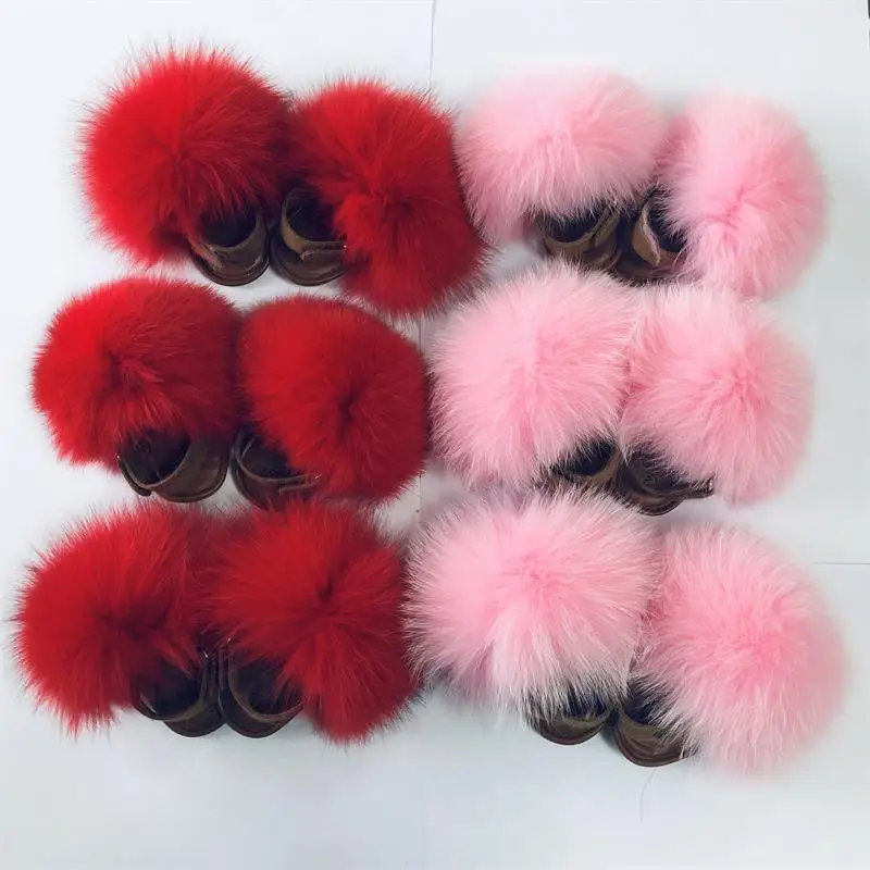 Drop shipping pvc sole child fur sandals and slippers little girl 1c infant fur slides, Can be customized
Drop shipping pvc sole child fur sandals and slippers little girl 1c infant fur slides, Can be customized