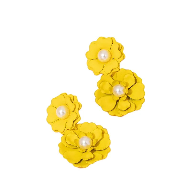 2021 Bohemian Summer Fashion New Pearl Flower Statement Earrings Retro Flower Tassel Earrings Women, Like picture
2021 Bohemian Summer Fashion New Pearl Flower Statement Earrings Retro Flower Tassel Earrings Women, Like picture