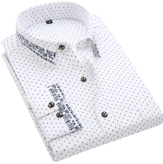 New Arrival Korean Style Fashion Printed Long Sleeve Men's Shirt Casual Business Slim Fit Male Social Shirts
New Arrival Korean Style Fashion Printed Long Sleeve Men's Shirt Casual Business Slim Fit Male Social Shirts