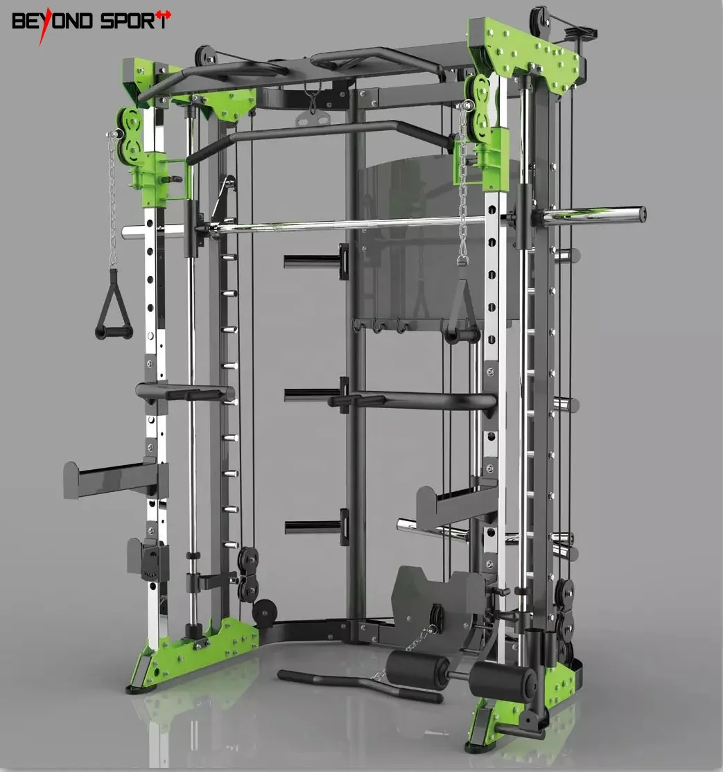 Beyond Sport OEM Multi Function Equipment Squat Rack Gym Origin Trainer Type Product Place Model Commercial Smith Machine, Green
Beyond Sport OEM Multi Function Equipment Squat Rack Gym Origin Trainer Type Product Place Model Commercial Smith Machine, Green