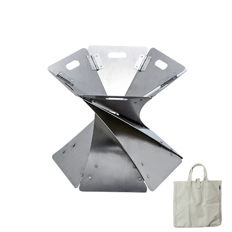 outdoor camping burner barbecue wood stove folding winter outdoor camping burner, Grey
outdoor camping burner barbecue wood stove folding winter outdoor camping burner, Grey