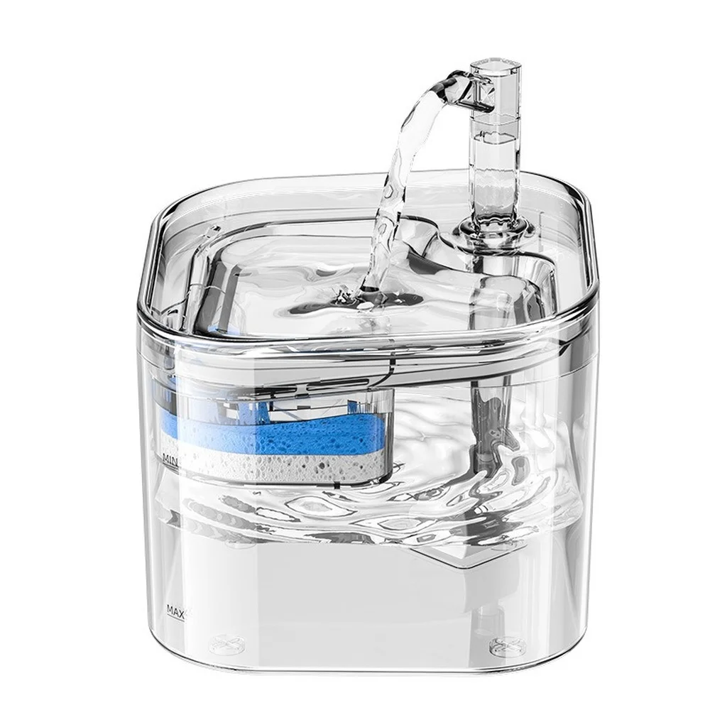 2.2L Pet Water Fountain Circulating Filter Cat Water Dispenser Cat Fountain Automatic Cat Water Fountain with Motion Sensor
2.2L Pet Water Fountain Circulating Filter Cat Water Dispenser Cat Fountain Automatic Cat Water Fountain with Motion Sensor