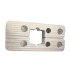Wholesale price custom size aluminium alloy material machinery parts