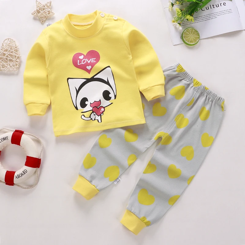 Wholesale spring new design soft cotton children's clothing suit cartoon design 2pcs clothing suit
Wholesale spring new design soft cotton children's clothing suit cartoon design 2pcs clothing suit