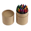 high quality tube packing 30pcs custom logo silky bulk crayons for children