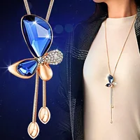 Classic Crystal Butterfly Tassel Long Women Bijoux New Fashion Jewelry long Necklaces Pendants Christmas Gift
Classic Crystal Butterfly Tassel Long Women Bijoux New Fashion Jewelry long Necklaces Pendants Christmas Gift