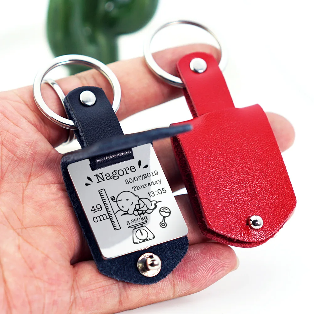 Customizable luxury PU leather keychain DIY photo custom LOGO leather keychain accessories
Customizable luxury PU leather keychain DIY photo custom LOGO leather keychain accessories