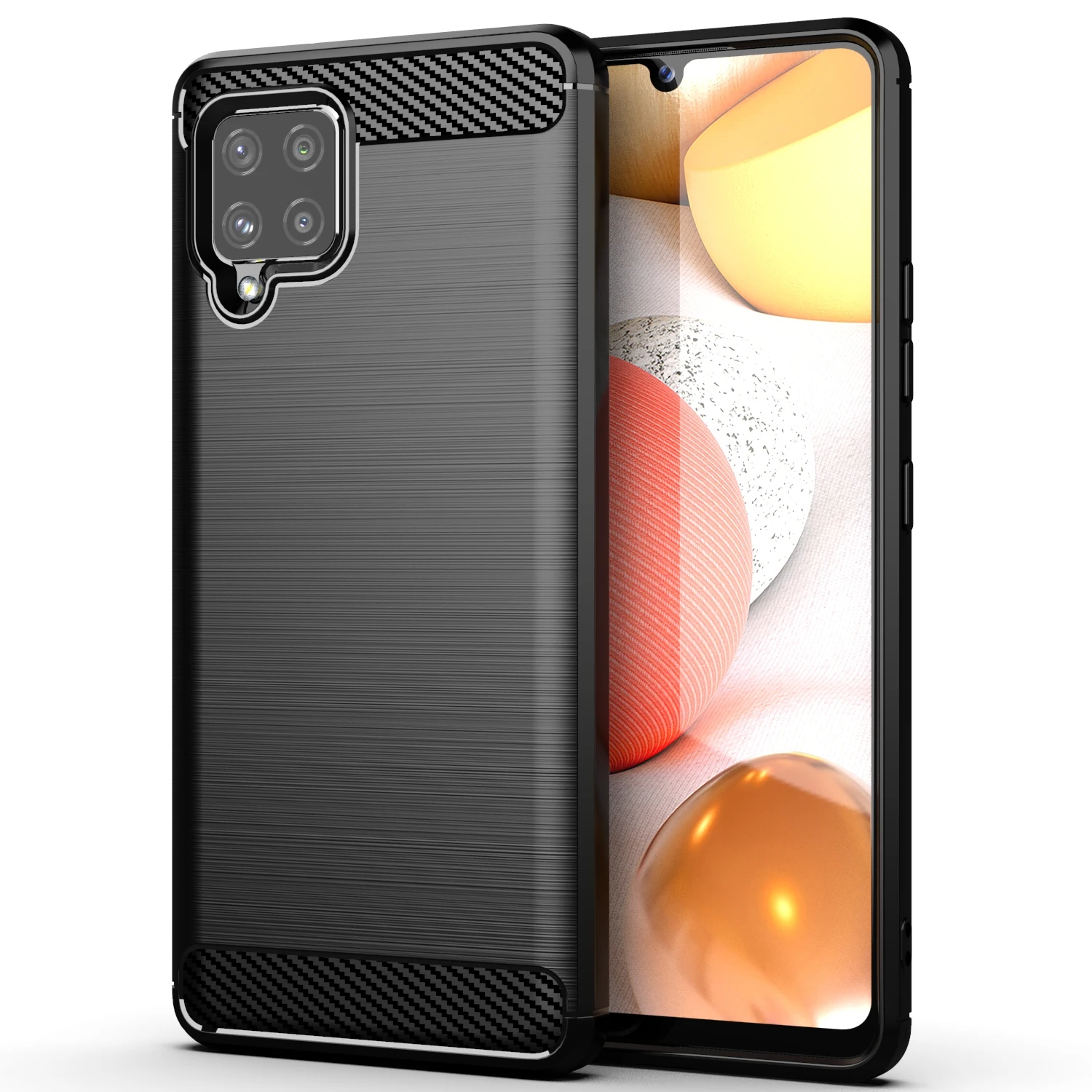 Soft TPU phone Case For Samsung a42 5g Back Cover Carbon Fiber mobile Case For Galaxy m42
Soft TPU phone Case For Samsung a42 5g Back Cover Carbon Fiber mobile Case For Galaxy m42