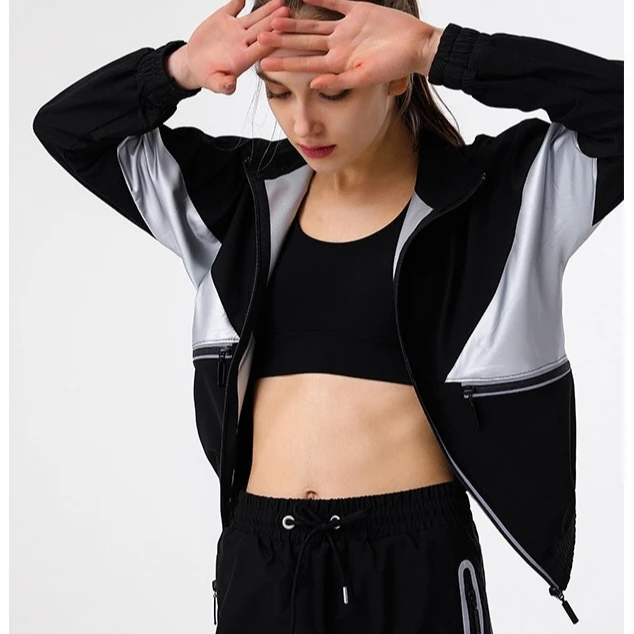 BBKLL04 black Autumn new products long-sleeved zipper jacket sports yoga suit cycling sports yoga suit female sports yoga suit
BBKLL04 black Autumn new products long-sleeved zipper jacket sports yoga suit cycling sports yoga suit female sports yoga suit