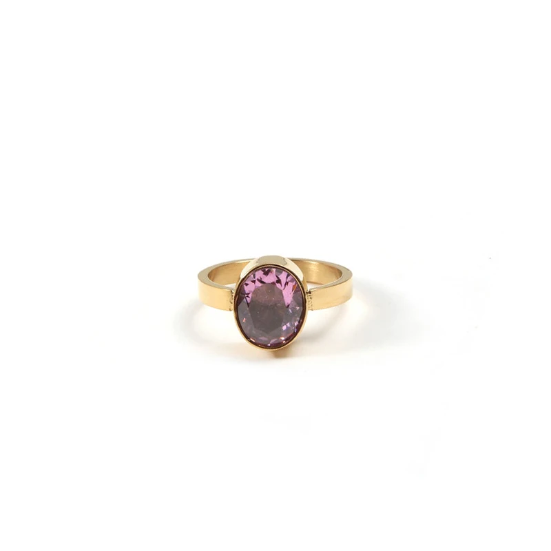 Joolim Jewelry 18K Gold Plated Stainless Steel Big Purple Diamond Rings for Women Statement Black Rings
Joolim Jewelry 18K Gold Plated Stainless Steel Big Purple Diamond Rings for Women Statement Black Rings