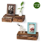 High Quality Wooden Rack Design Mounted Floating Shelves Wood Wall