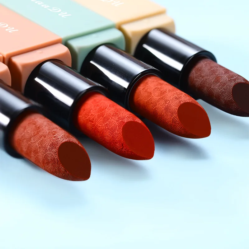4pcs/set wholesale Fashion Velvet Matte Lipstick Set Moisturizer Long Lasting Sexy Red Lipstick private label Lips Makeup
4pcs/set wholesale Fashion Velvet Matte Lipstick Set Moisturizer Long Lasting Sexy Red Lipstick private label Lips Makeup
