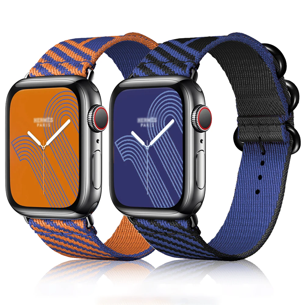 For Apple Watch Nylon Band For 41 45mm Jumping Single Tour Strap 40 44mm 38 42mm Series 7 6 5 4 Se Smart Watch Bracelet, 32 colors
For Apple Watch Nylon Band For 41 45mm Jumping Single Tour Strap 40 44mm 38 42mm Series 7 6 5 4 Se Smart Watch Bracelet, 32 colors