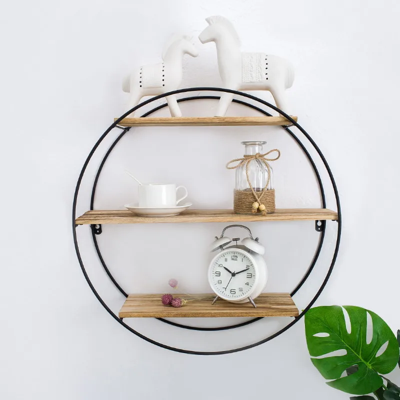 Iron wall-mounted storage rack Nordic solid wood wall mounted storage rack creative home multi-functional storage rack
Iron wall-mounted storage rack Nordic solid wood wall mounted storage rack creative home multi-functional storage rack
