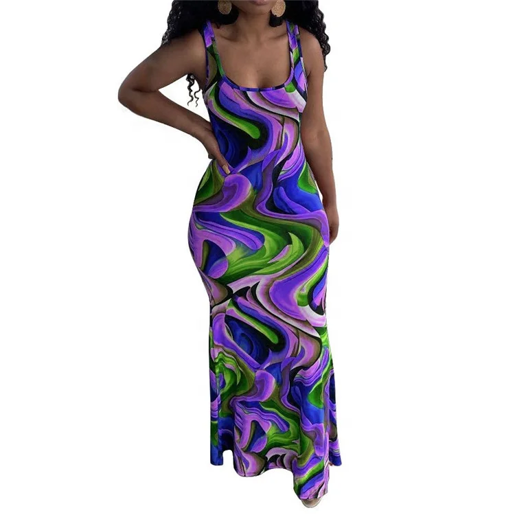 Wholesale skinny club womens beach maxi sundress sleeveless graffiti painted style elegant casual dresses sexy, As picture show
Wholesale skinny club womens beach maxi sundress sleeveless graffiti painted style elegant casual dresses sexy, As picture show