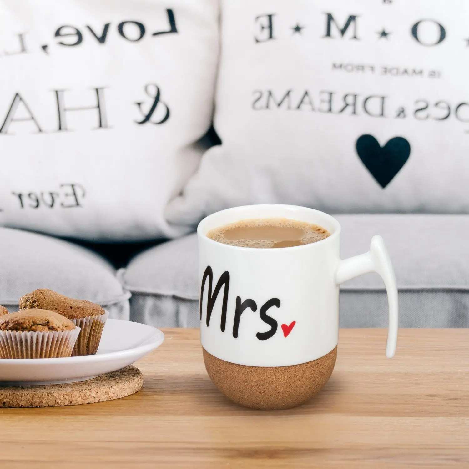 hsc-1348 description mr & mrs couple ceramic coffee mug
