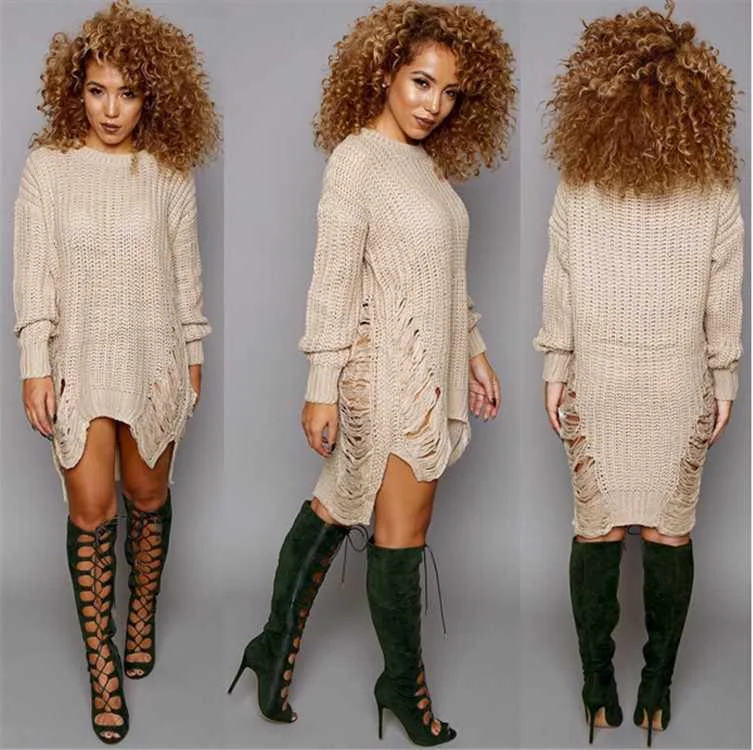 Winter New Fashion Women Clothing O Neck Solid Knitted Pullover Midi Long Sleeve Sweater Dress, Multi color
Winter New Fashion Women Clothing O Neck Solid Knitted Pullover Midi Long Sleeve Sweater Dress, Multi color