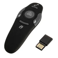 

RF Wireless PPT Red Laser Pointer Flip Pen Clicker Multimedia Page Turning PPT Presenter Air Mouse USB laser lazer pointer