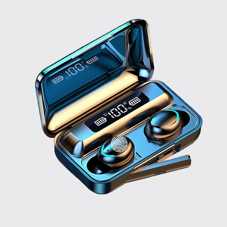 Sport Earbuds True Wireless F9 Mini Bass Earbuds With Charging Case LED Display Headphone 5.0 Earphones
Sport Earbuds True Wireless F9 Mini Bass Earbuds With Charging Case LED Display Headphone 5.0 Earphones