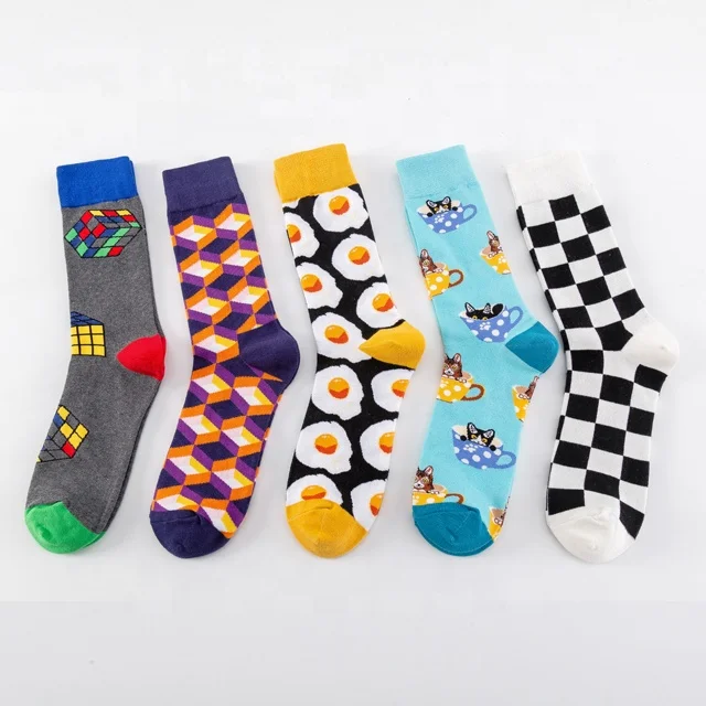 2021 New Square Geometric Socks Breathable Mens Fashion Happy Custom Organic Cotton Socks
2021 New Square Geometric Socks Breathable Mens Fashion Happy Custom Organic Cotton Socks