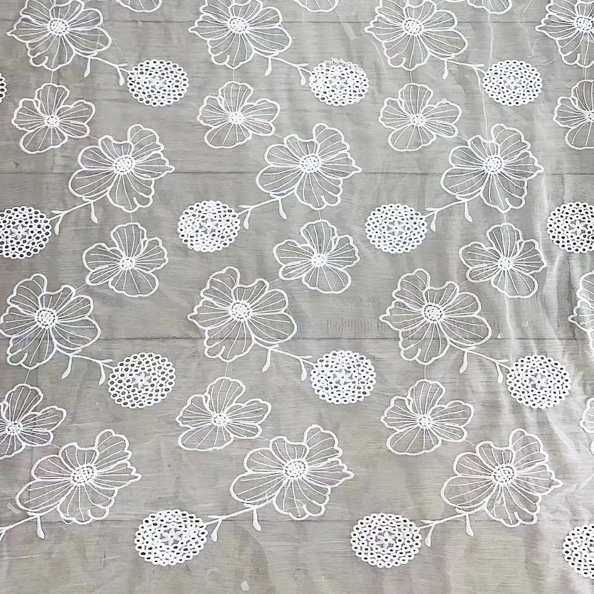 Embroidery bridal dress white flower high quality lace fabric for wedding lace, Accept customized color
Embroidery bridal dress white flower high quality lace fabric for wedding lace, Accept customized color