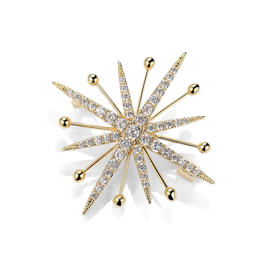 Custom Hot Selling Fashion Zircon Brooch Pin Clothing Pin Christmas Snowflake Pin Women Brooch
Custom Hot Selling Fashion Zircon Brooch Pin Clothing Pin Christmas Snowflake Pin Women Brooch