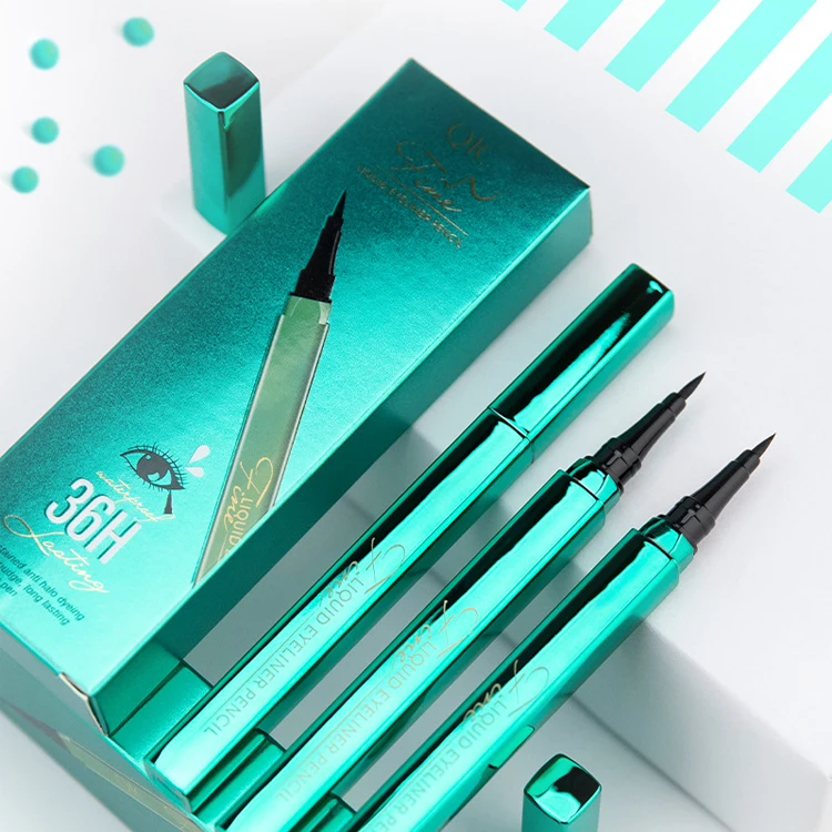 Zhnehai 2020 New Malachite Green Luxury High Quality Waterproof Eyeliner Black liquid eyeliner
Zhnehai 2020 New Malachite Green Luxury High Quality Waterproof Eyeliner Black liquid eyeliner