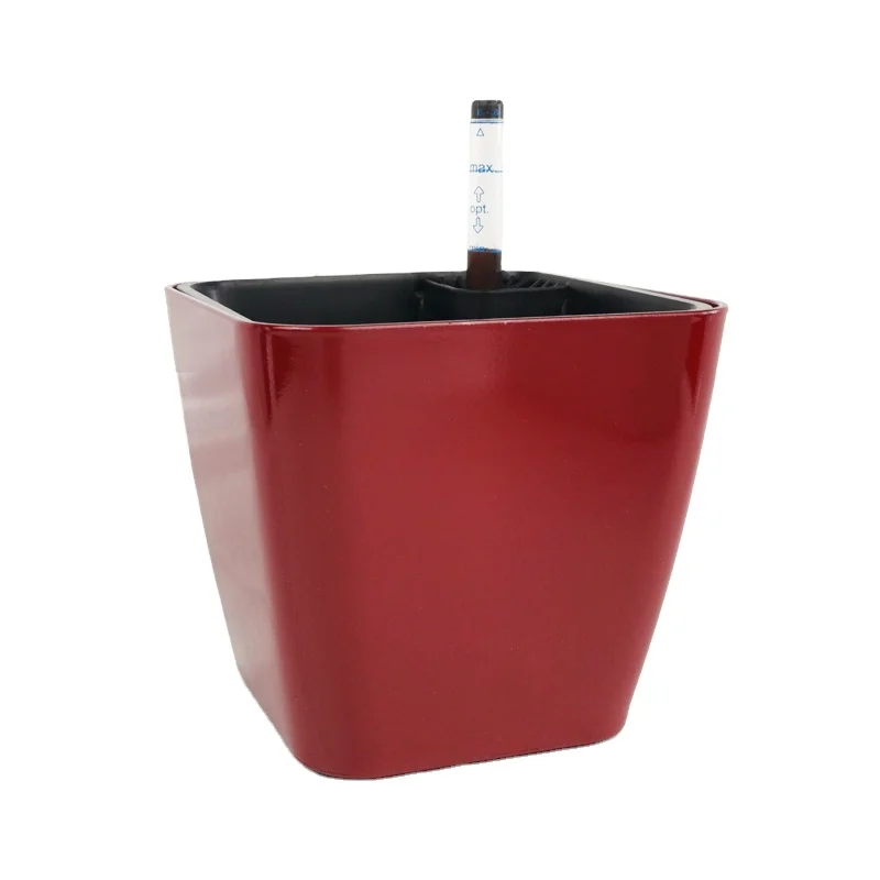 Smart Garden Round Plastic Pots Self Watering Pots for Plants with Water Indicator Self-Watering Plant Pots, Blue/green /white/black/red and so on
Smart Garden Round Plastic Pots Self Watering Pots for Plants with Water Indicator Self-Watering Plant Pots, Blue/green /white/black/red and so on