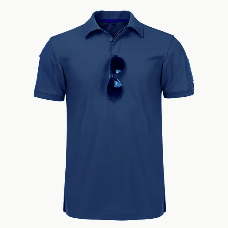 Quick-drying T-shirt men's lapel sports tactical short-sleeved loose summer POLO shirt, Customized color
Quick-drying T-shirt men's lapel sports tactical short-sleeved loose summer POLO shirt, Customized color