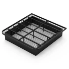 Heavy duty Metal Platform Bed Mattress Foundation/Platform Bed-Tool Free Assembly Flat Slatted Bed frame