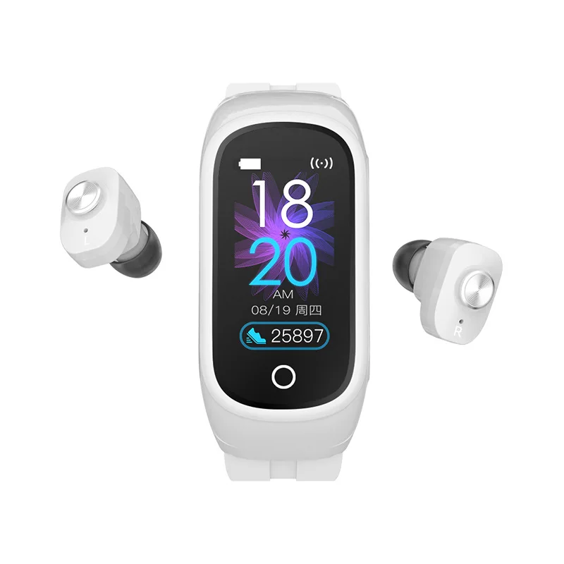 Brand Smart Watch Bracelet Blue tooth Smart Watch 2 in 1 With Earbuds Wrist Bands & Accessories Smart Watch Earbuds, Customized colors
Brand Smart Watch Bracelet Blue tooth Smart Watch 2 in 1 With Earbuds Wrist Bands & Accessories Smart Watch Earbuds, Customized colors