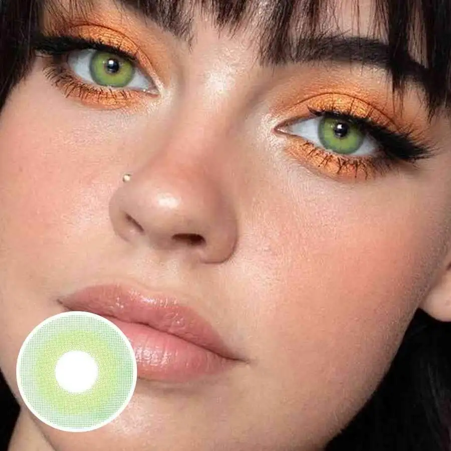 ME33 Wholesale Colored Lens Cheap Color Soft Color Contact Lenses Green Natural Korea Yearly Pixie Jolly Face Two Pieces 38%-43%
ME33 Wholesale Colored Lens Cheap Color Soft Color Contact Lenses Green Natural Korea Yearly Pixie Jolly Face Two Pieces 38%-43%
