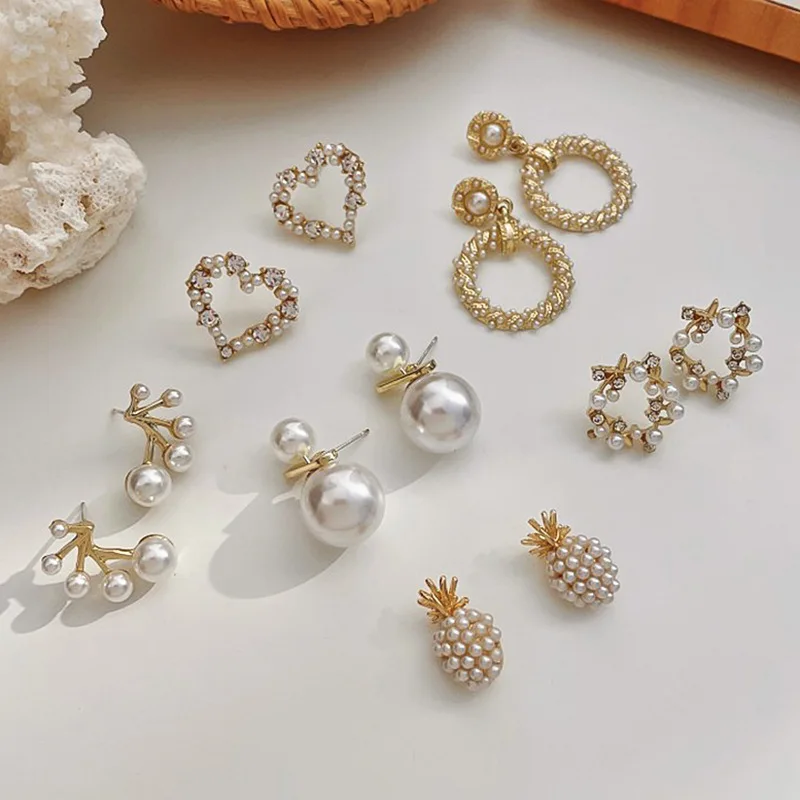 2021 Vintage Heart Shaped Pearl Earrings For Women Long Tassel Butterfly Dangle Drop Earrings Jewelry, As pic shown
2021 Vintage Heart Shaped Pearl Earrings For Women Long Tassel Butterfly Dangle Drop Earrings Jewelry, As pic shown