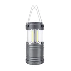 Portable LED Camping Lantern Flashlights, COB Hand Lamp Tent Light, Survival Kit for Emergency Outdoor Lighting