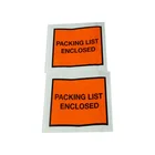 Customized Plastic Invoice Enclosed Bag With Strong Back Glue